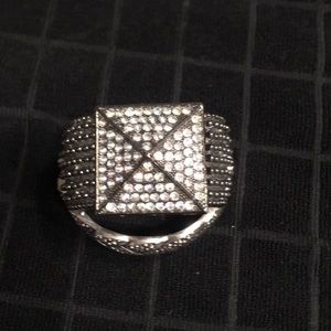 Silver cuff bracelet